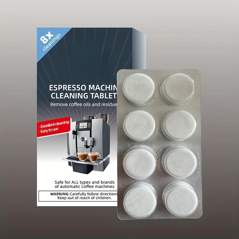 Coffee Equipment Cleaner - Espresso Machine Cleaning Tablets Descaling-Backflush Oil