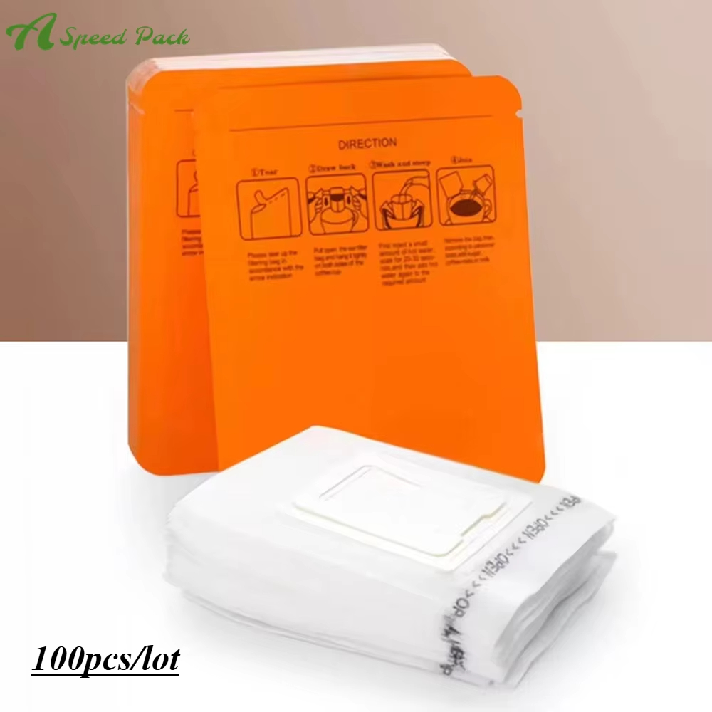 Coffee Equipment Cleaner - 100pcs High Quality Aluminum Foil Kraft
