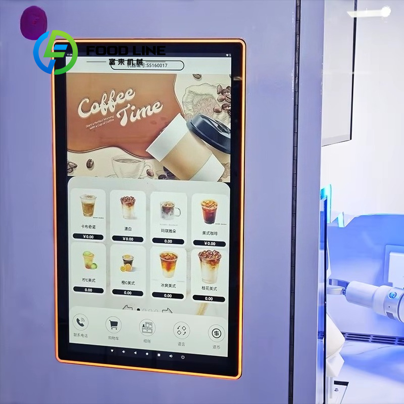 Customized AI Smart Barista Ro - đánh giá và giá Coffee Equipment For Cafe