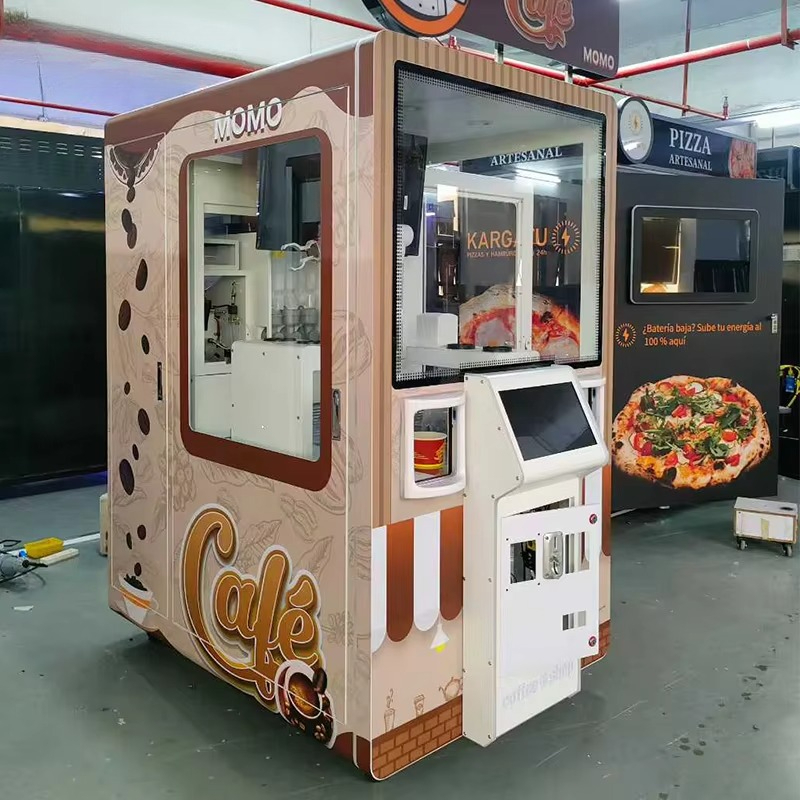 Smart Coffee Vending Kiosk Cas - đánh giá và giá Coffee Equipment Stores