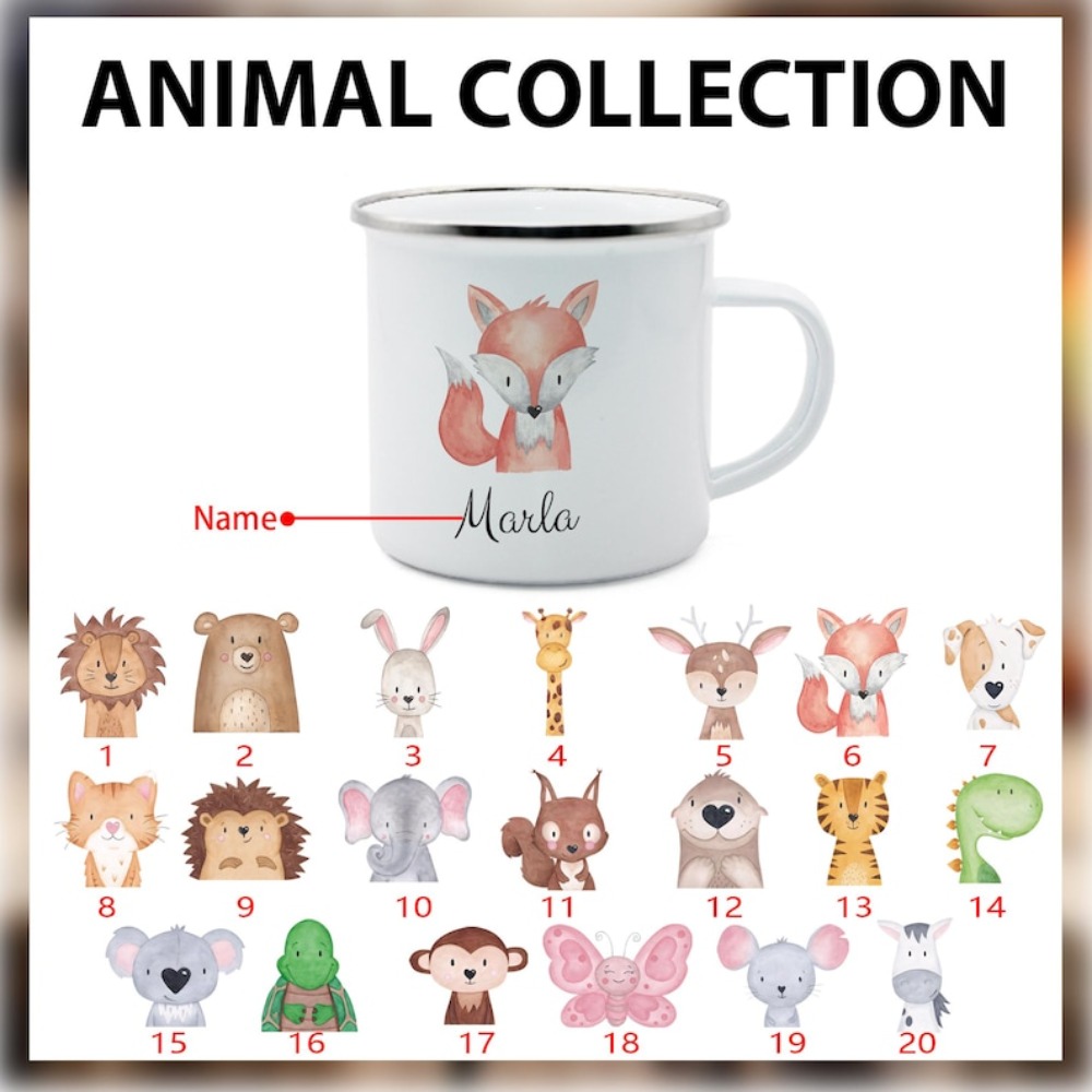 Custom Animal with Name Coffee - đánh giá và giá Coffee Equipment Names