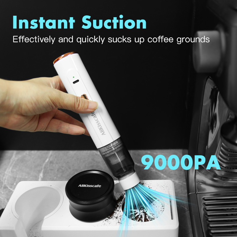 AliKisscafe Coffee Grounds Vac - đánh giá và giá Coffee Equipment Cleaner
