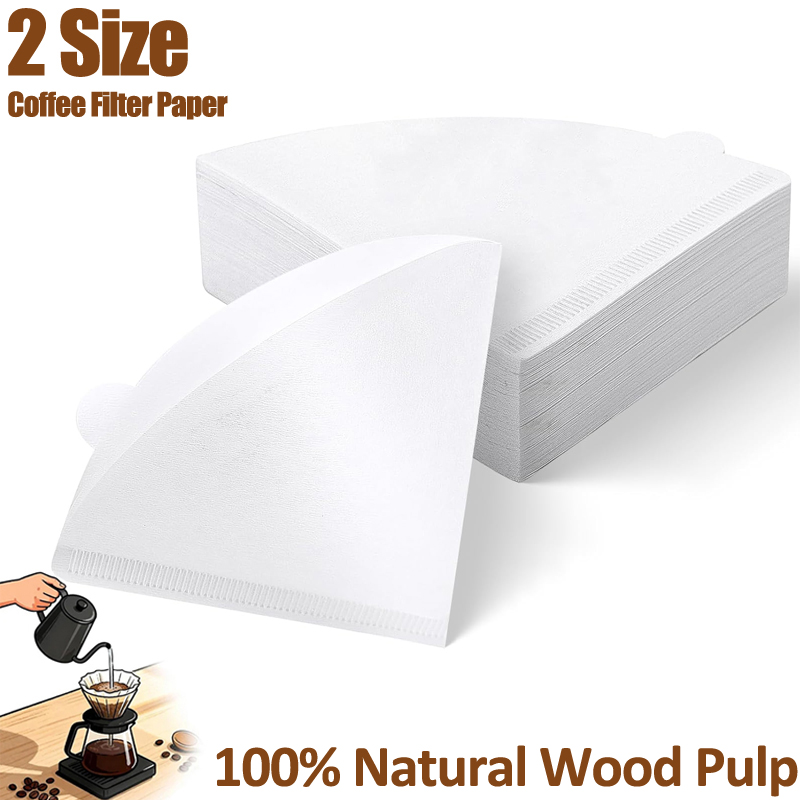 2 Size Coffee Filter Paper V-S - đánh giá và giá Coffee Equipment Cleaner